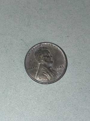 VERY RARE 1943  “ STEEL Penny"  Mint Error "L" in Liberty on Rim, no mint mark - Image 1 of 4