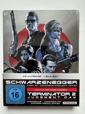 Terminator 2 (30th Anniversary Steelbook Edition) 4K UHD + Blu-ray NEU & OVP - Bild 1 von 2