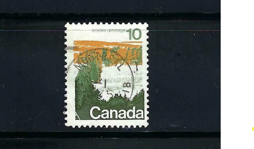 Canada #518, 10c Landscape Forest -- Montreal, PQ SON CDS Town Cancel - Imagem 1 de 1