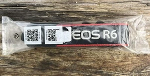 Canon EOS R6 Mark II Camera Neck Strap NEW - Picture 1 of 10