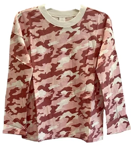 Camisa camuflada rosa manga larga para niñas talla XL 14/16 ✨NUEVA✨ Nordstrom Melrose & Market - Imagen 1 de 6