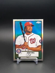 2021 Topps Chrome Platinum Anniversary Refractor Josh Bell #207 - Picture 1 of 2
