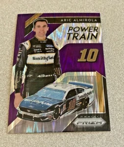 Panini Prizm Racing Power Train 2019 Viola Flash Prizm #87 Aric Almirola - Foto 1 di 2