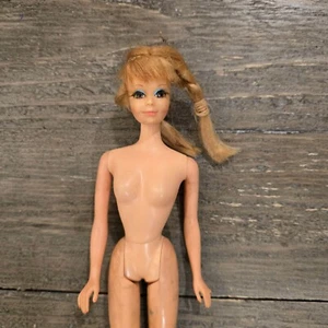 Vtg 1966 Twist 'n Turn PJ Barbie Doll Bendable Legs Eyelashes Blue Eyes Blonde - Picture 1 of 11