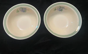 2 PFALTZGRAFF Garden Party Impressions Soup/Cereal Bowl 6 1/2" diameter USA - Picture 1 of 3