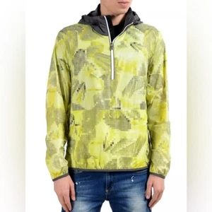 Hugo Boss "Jepico" Men's 1/2 Zip Hooded Water-Resistant Windbreaker Jacket L - Picture 1 of 10