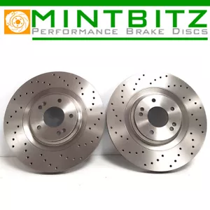 Discos de freno delanteros para Hyundai i30N Hatch 2.0 Performance 17- perforados 345 mm - Imagen 1 de 2