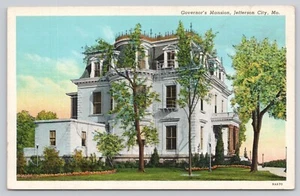 Postcard Governors Mansion Jefferson City Missouri - Picture 1 of 2