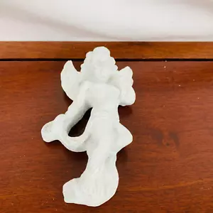 Hermosa estatua de ángel colgante de cerámica pintada - Imagen 1 de 4
