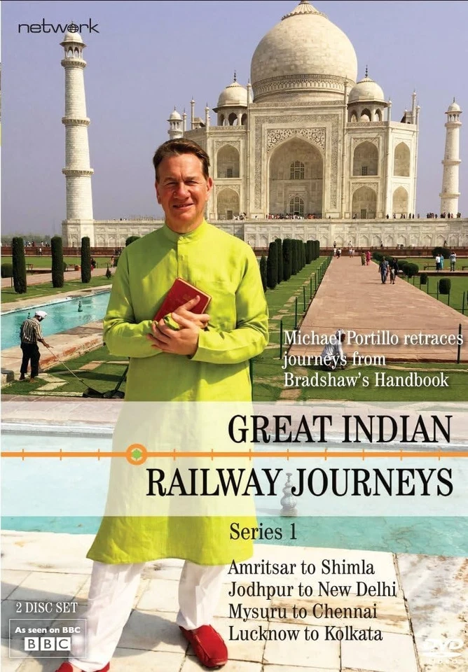 Great Indian Railway Journeys Series 1 DVD Region 2