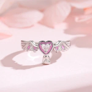 Joyería de mano Honkai Impact 3 anillo Elysia dedo cosplay anillo delicadeza artesanía regalo - Imagen 1 de 4