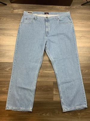 Pantalones de mezclilla Saddlebred para hombre 46x30 azules grandes y altos calce relajado clásicos vaqueros nuevos Foto 1 de 4