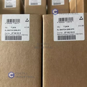 New Phoenix Contact FL SWITCH 2206-2FX 2702330 Industrial Ethernet Switch - Picture 1 of 2