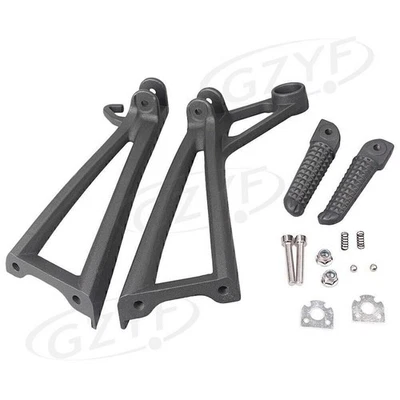 Kit de estriberas de pasajero traseras de 2 piezas para Yamaha YZF R6 2003 2004 2005 MOTO Foto 1 de 4