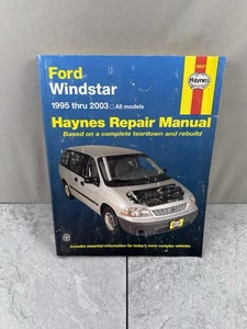 Haynes Repair Manual 1995-2003 Ford Windstar Minivan Teardown & Rebuild #36097 - Picture 1 of 6