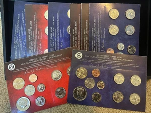 4 Set LOT 2022 P & D Uncirculated US Mint Sets - Original Mint Packaging - Picture 1 of 1