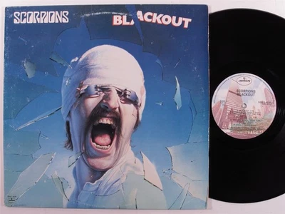 SCORPIONS Blackout MERCURY LP VG+ a Foto 1 de 2