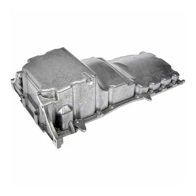 For GMC Canyon 2004-2012 Engine Oil Pan | Aluminum | Metallic Finish | Gray Foto 1 de 4