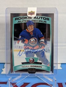 2019-20 O-Pee-Chee Platinum Noah Dobson Rookie Autos #R-ND