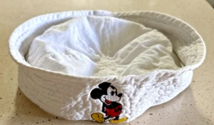 Cappello Topolino Vintage Disney - Walt Disney World - Disney Land Sailor Bianco - Foto 1 di 5