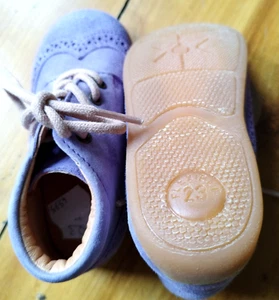 Bisgaard Halbschuhe, Schnürung, Flieder, Leder, EU 23, Neu, älteres Modell - Bild 1 von 6