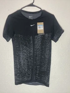 Nike Dri-FIT ADV Womens Medium Short Sleeve Training T-Shirt Black DQ5870-043 - Picture 1 of 3