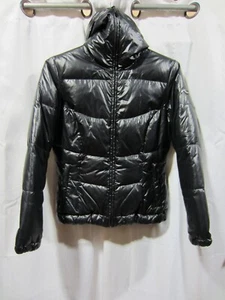 KJUS Down Puffer Jacket Hooded Full Zip Reversible Backflip Twenty Women's L/40 - Picture 1 of 12
