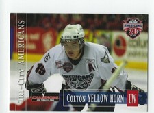 2007-08 Tri-City Americans (WHL) Colton Yellow Horn #25 (Graz 99ers)