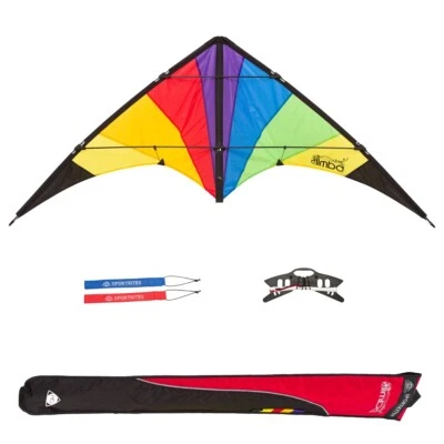 Lenkdrachen HQ Limbo II Classic Rainbow Allround Drachen ab 10 Jahre 155 cm - Bild 1 von 4