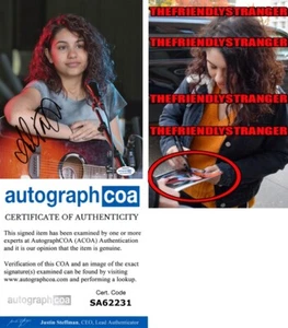 Alessia Cara signed Autogramm 8x10 Foto EXAKT BEWEIS Narben schön ACOA COA - Bild 1 von 7