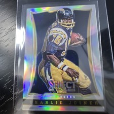 2013 Panini Select Prizm SILVER #110 Charlie Joiner HOF San Diego Chargers