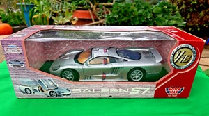 Motormax 1:18 Silver Saleen S7 Die-Cast Car (In Box) No. 73117 - Picture 1 of 6