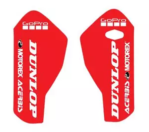 GASGAS MC EC 125 250 350 450 FORK GUARD MOTOCROSS GRAPHICS 2020-2023 21MIL THICK - Foto 1 di 5