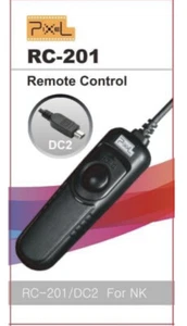 NEW PIXEL RC-201 E3 Wired Shutter Release Control DC2 Nikon/Canon/Samsung/Contax - Picture 1 of 6