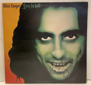 Album in vinile autografato firmato Alice Cooper va all'inferno - Foto 1 di 3