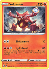 Pokémon Karte - Volcanion 026/159 - Crown Zenith - Reverse - Holo - Deutsch