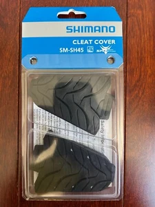 Shimano SM-SH45 SPD-SL Cleat Covers - Shoe Protectors - BRAND NEW, FREE SHIPPING - Picture 1 of 12
