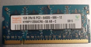 HYNIX 1GB 2Rx16 PC2 - 6400S - 666 - 12 ( 2 Count DIMM2 & DIMM1 ) - Picture 1 of 2
