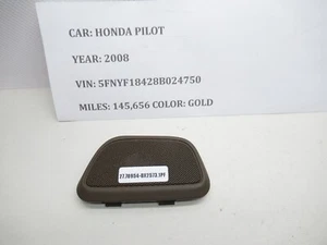 06 - 08 Honda Pilot Left Driver Side Dash Tweeter Speaker Cover 77137-S9V LH OEM - Bild 1 von 7