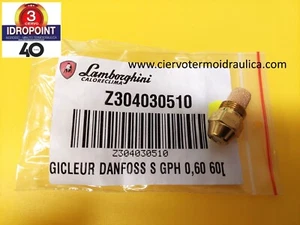 UGELLO DANFOSS GASOLIO 0.60 60°S - Foto 1 di 3