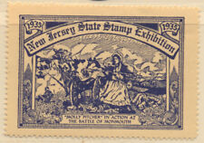 USA New Jersey State Stamp Exhibition 1935 MH