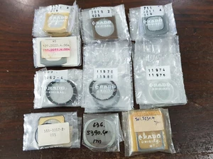 Nuevo de Lote Antiguo Cristal Original para Rado Diastar Florence Desplegable a elegir. - Imagen 1 de 41