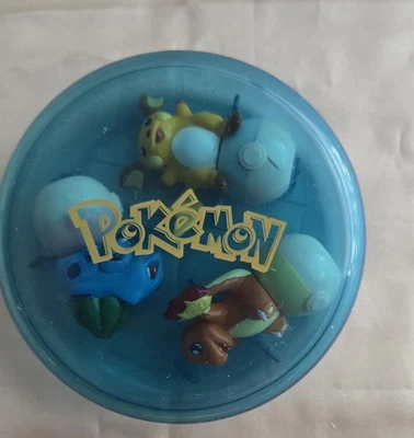 JUEGO ESTAMPADORES POKEMON TOMY 1997 ROLL & PLAY NINTENDO RAICHU BULBASAUR CHARMANDER Foto 1 de 4