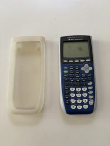 Texas Instruments TI-84 Plus Silver Edition (Blue) With Silicone Case - Picture 1 of 5