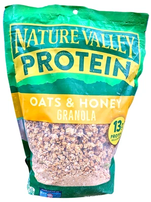 Proteína de avena y miel Nature Valley Granola 28 OZ EXP 07/2026 Foto 1 de 4