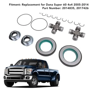 18PCS Front Axle Seal U Joint Kit 2017426 Left Right Outer Tube Seals Set For - Picture 1 of 12