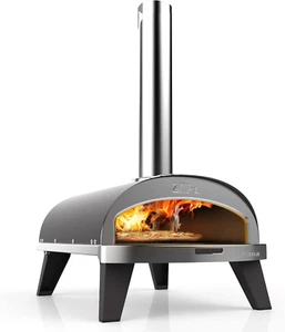 - Forno per Pizza Compatto Da Esterno Con Fuoco a Legna a Pellet, Piatto Girevol - Foto 1 di 12