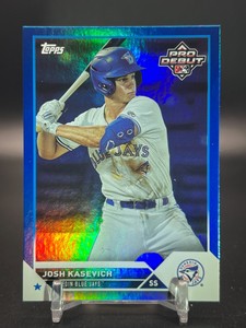 Josh Kasevich 2023 Topps Pro Debut Blue Foil Parallel /150 PD-154 Blue Jays