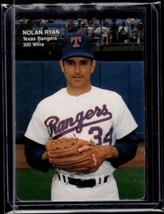 1991 Mother's Cookies Nolan Ryan 300 Wins #1 Nolan Ryan See Scan