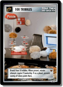 100 Tribbles (Poison) - The Trouble With Tribbles - Star Trek CCG 1E - Imagen 1 de 1